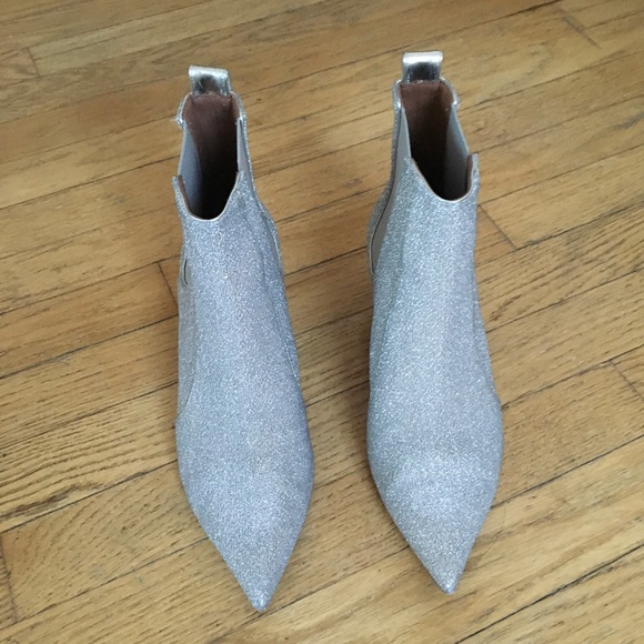 Tabitha Simmons Elffie Glitter Pointed Toe - Picture 8 of 8